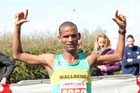 Yared Hagos winner of the Sunderland City 10k Road Race.